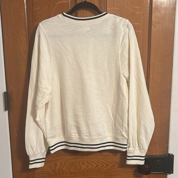 Pilcro Anthropologie Def Leppard Varsity Sweater, XS, NWOT - Picture 7 of 7
